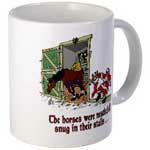 horse christmas mugs & gifts